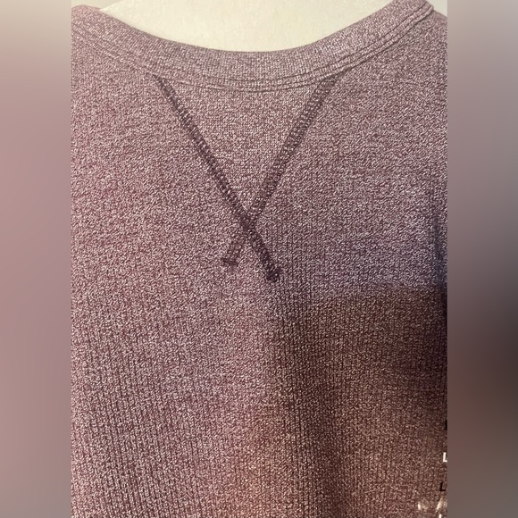 NWT Mens Burgundy Colored Knit Top Built for Comfort!! - Picture 8 of 9